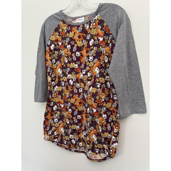 LuLaRoe Randy Women's 3/4 Sleeve Disney Bambi NWOT Size Medium - Picture 3 of 8